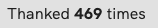 thanked 469 times